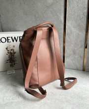 Uubags Loewe Flamenco backpack in brownie shiny supple calfskin 36x16x40cm - 5