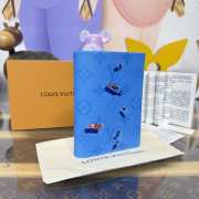 Uubags Louis Vuitton M14876 Passport Wallet In Pool Blue 10x14x2.5cm - 5