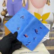 Uubags Louis Vuitton M14876 Passport Wallet In Pool Blue 10x14x2.5cm - 3