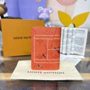 Uubags Louis Vuitton M14883 Know Pocket Organizer Wallet Tennis Clay Orange 7.5x11.1x1cm - 6