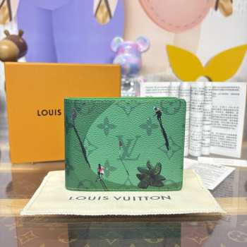 Uubags Louis Vuitton M14878 Slender Wallet Golf Green 11x8.5x2cm