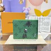 Uubags Louis Vuitton M14878 Slender Wallet Golf Green 11x8.5x2cm - 5