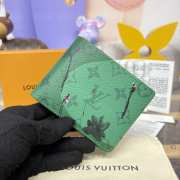 Uubags Louis Vuitton M14878 Slender Wallet Golf Green 11x8.5x2cm - 4