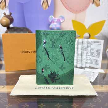 Uubags Louis Vuitton M14875 Passport Wallet Tennis Clay 10x14x2.5cm