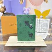Uubags Louis Vuitton M14875 Passport Wallet Tennis Clay 10x14x2.5cm - 4