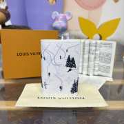 Uubags Louis Vuitton M14882 Pocket Organizer In Ski White 7.5x11.1x1cm - 1