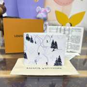 Uubags Louis Vuitton M14878 Slender Wallet In Ski White 11x8.5x2cm - 1