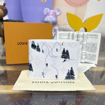 Uubags Louis Vuitton M14878 Slender Wallet In Ski White 11x8.5x2cm