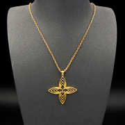 Uubags Louis Vuitton Breeze Gold Necklace - 6