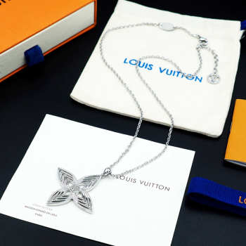 Uubags Louis Vuitton Breeze Silver Necklace