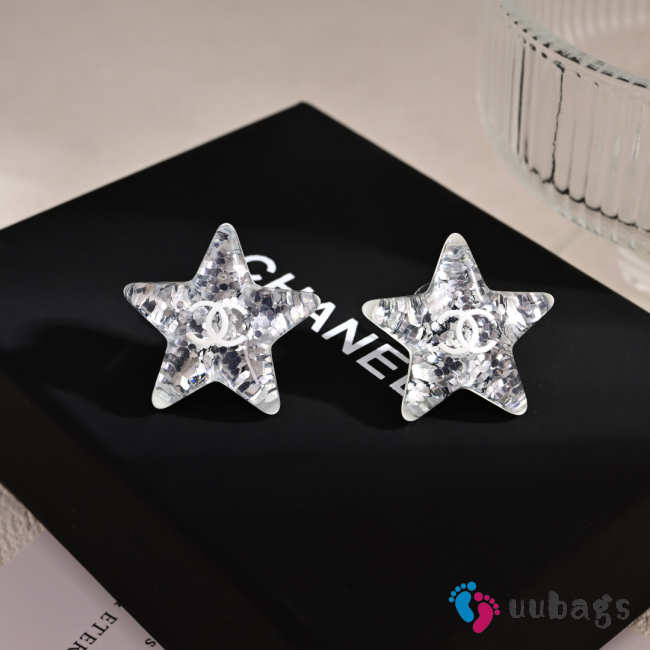 Uubags Chanel set Star CC Logo Stud Jewelry - 1