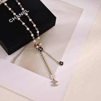 Uubags Chanel Necklace Metal, Glass pearls, High quality resin & Stone beads 