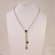Uubags Chanel Necklace Metal, Glass pearls, High quality resin & Stone beads  - 5