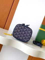 Uubags Goyard Petit Flot Bucket Bag Navy Blue 23x14.5x17cm - 5