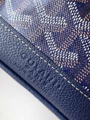Uubags Goyard Petit Flot Bucket Bag Navy Blue 23x14.5x17cm - 2