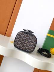 Uubags Goyard Petit Flot Bucket Bag Black 23x14.5x17cm - 6