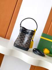 Uubags Goyard Petit Flot Bucket Bag Black 23x14.5x17cm - 4