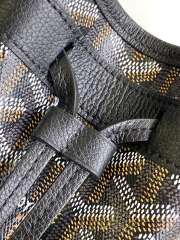 Uubags Goyard Petit Flot Bucket Bag Black 23x14.5x17cm - 2