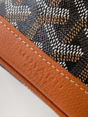 Uubags Goyard Petit Flot Bucket Bag Brown/Black 23x14.5x17cm - 2