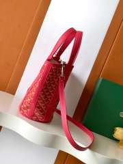 Uubags Goyard Belharra PM bag in fuchsia 18x14x24cm - 5