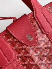 Uubags Goyard Belharra PM bag in fuchsia 18x14x24cm - 3