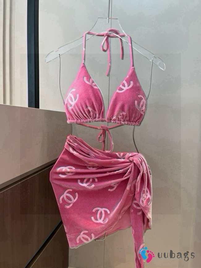 Uubags Chanel swimsuit in pink - 1