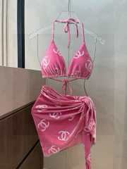 Uubags Chanel swimsuit in pink - 1
