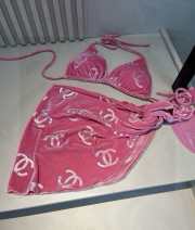 Uubags Chanel swimsuit in pink - 3