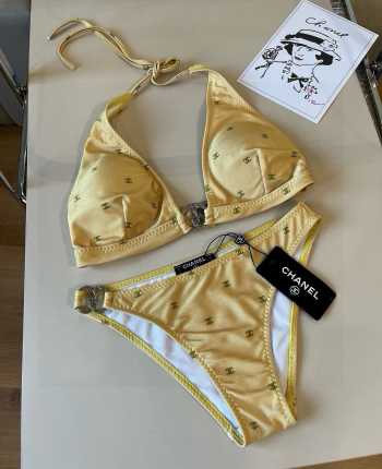 Uubags Chanel swimsuit in yellow