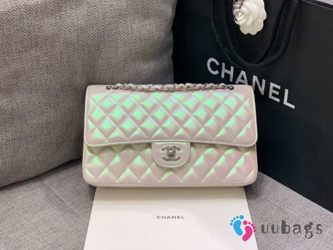 Uubags Chanel Classic Small Flap Bag Iridescent Lambskin 25cm - 1