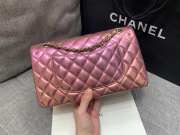 Uubags Chanel Classic Small Flap Bag Iridescent Pink Lambskin 25cm - 4