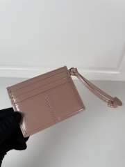 Uubags Prada leather card holder in rosy blush 11.2x8.5cm - 5