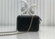 Uubags Chanel Black Lambskin Light Gold Camera Bag 11.5x16x6cm - 6