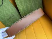 Uubags Gucci Padlock small beige and ebony GG Supreme canvas bag 26.5x13.5x4.5cm - 5