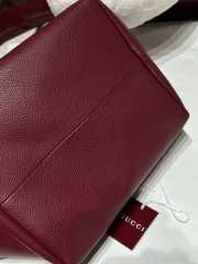 Uubags Gucci Totissima large reversible tote bag rosso ancora red 50x27x23cm - 5