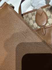 Uubags Gucci Totissima large reversible tote bag brown 50x27x23cm - 6