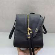 Uubags Balenciaga Carrie Bowling Top Handle Bag Black 36x18x14.5cm - 2