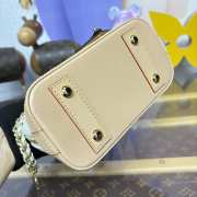 Uubags Louis Vuitton M14339 Alma Nano Bag White 18x12x8cm - 5