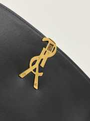 Uubags YSL Solferino Medium Leather Box Bag In Black 24x17x8.5cm - 4
