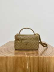 Uubags YSL Gaby Mini Vanity Bag In Lambskin Strong Moss 18x11x6.5cm - 1