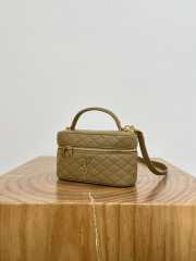 Uubags YSL Gaby Mini Vanity Bag In Lambskin Strong Moss 18x11x6.5cm - 2