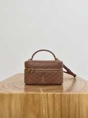Uubags YSL Gaby Mini Vanity Bag In Lambskin Barely Pink 18x11x6.5cm - 1