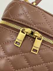 Uubags YSL Gaby Mini Vanity Bag In Lambskin Barely Pink 18x11x6.5cm - 6