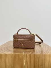 Uubags YSL Gaby Mini Vanity Bag In Lambskin Barely Pink 18x11x6.5cm - 2