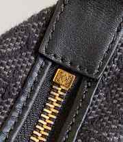 Uubags Loewe Medium Jacquard Anagram Calfskin Cubi Bag In Black 27x21x16.5cm - 4