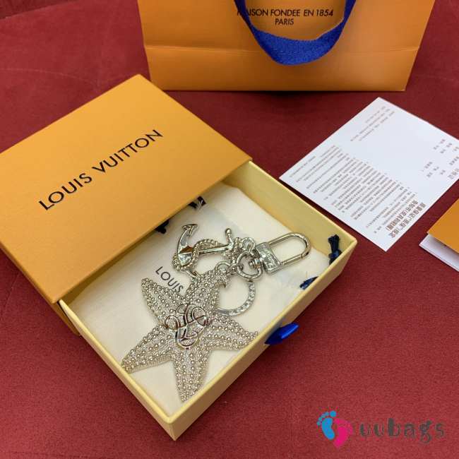 Uubags Louis Vuitton Starfish Key Holder and Bag Charm Gold - 1