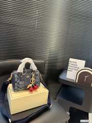 Uubags Coach Rowan Satchel Bag In Signature Canvas With Stripe  - 5