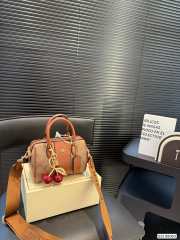 Uubags Coach Rowan Satchel Bag In Signature Canvas With Stripe  - 3