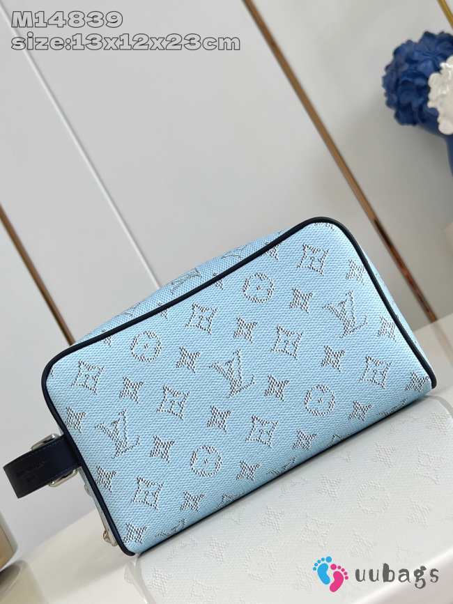 Uubags Louis Vuitton M14839 Locker Dopp Kit In Blue 23x13x12cm - 1