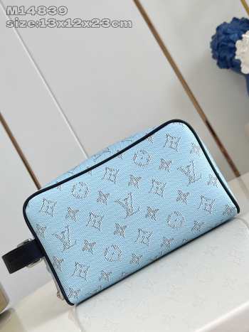 Uubags Louis Vuitton M14839 Locker Dopp Kit In Blue 23x13x12cm